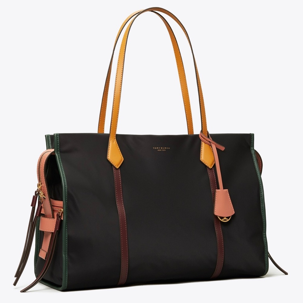 📣 Tory Burch Perry Nylon Color Block Tote (SOLD OUT ONLINE)
